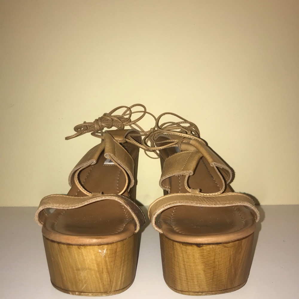 Steve madden wrap wedges